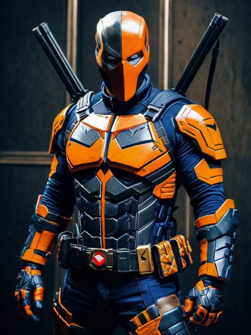 Realistic Deathstroke Cosplay Photo