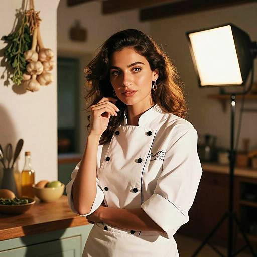 Elena Rossi as Mediterranean Chef