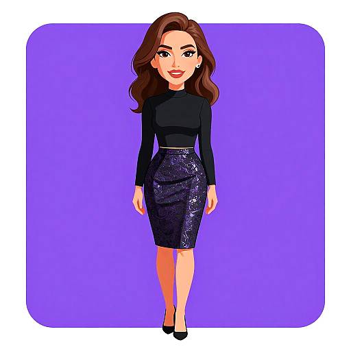 Elegant Business Casual Woman Portrait