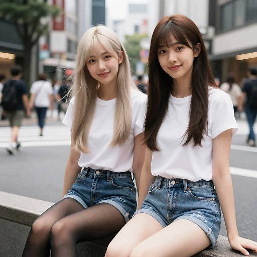 Realistic Tokyo Street Portraits