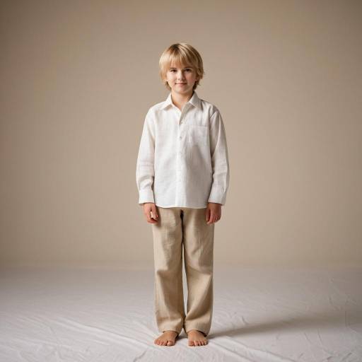 Elegant Youth in Minimalist Fashion