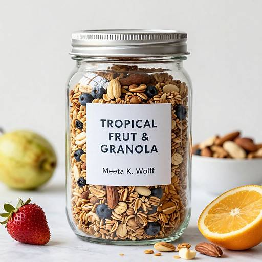 Tropical Fruit and Nut Granola
