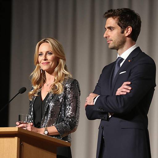 Dynamic Duo at the Podium