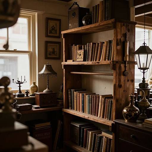 Vintage Rustic Ecrater Shop Interior