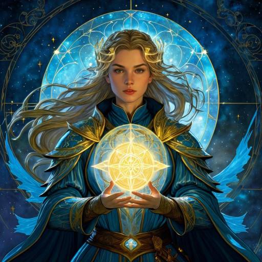 Cinematic Fantasy Cleric Illustration