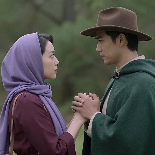 Intense Connection in a Forest Setting