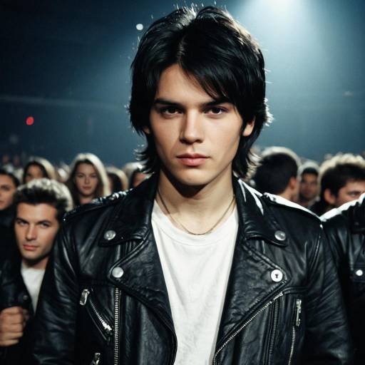 Rock Concert Solo Male Costume Portrait