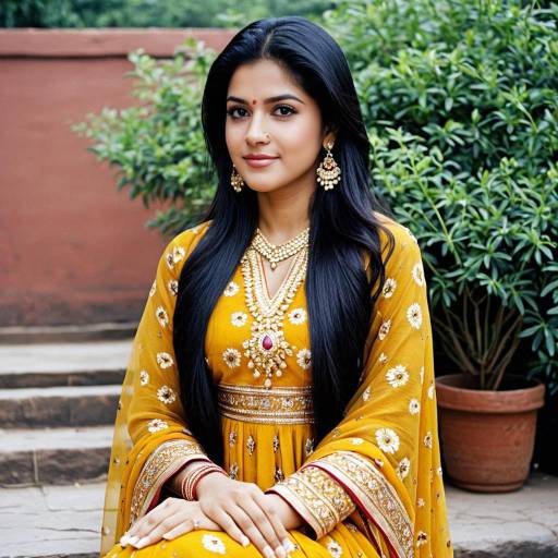 Traditional Simran Singh Cosplay Costume