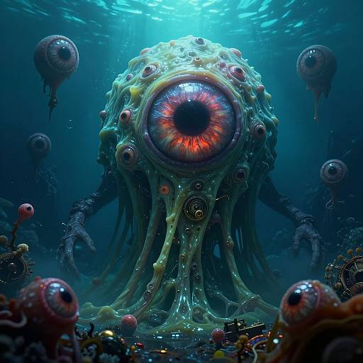 Massive Eldritch Cthulhu Abomination