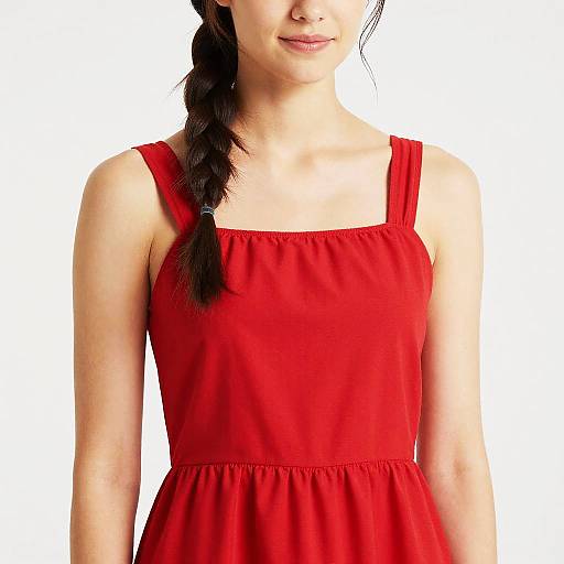 Abby Turning Red Costume Close-Up