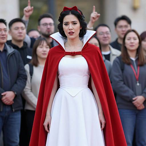 Evil Queen in Red Cape