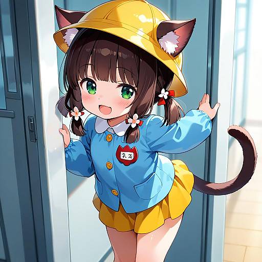 Illustration of Mutsuki (azur lane), azur lane in the style of Pole (ppp1409)