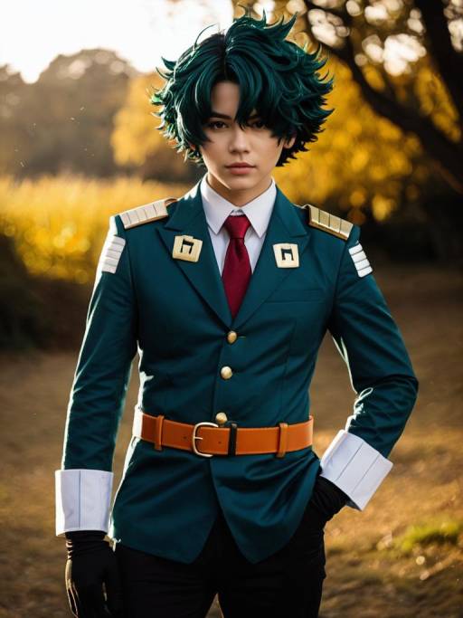 Realistic Nine Cosplay from My Hero Academia