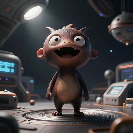 Futuristic Transcendent Wojak Art