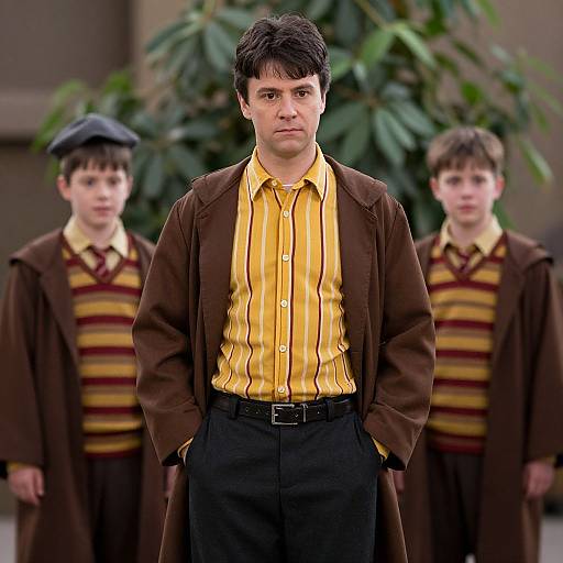 Realistic Doc Brown Style Boys