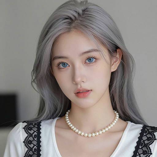 Elegant Portrait of a Young Woman