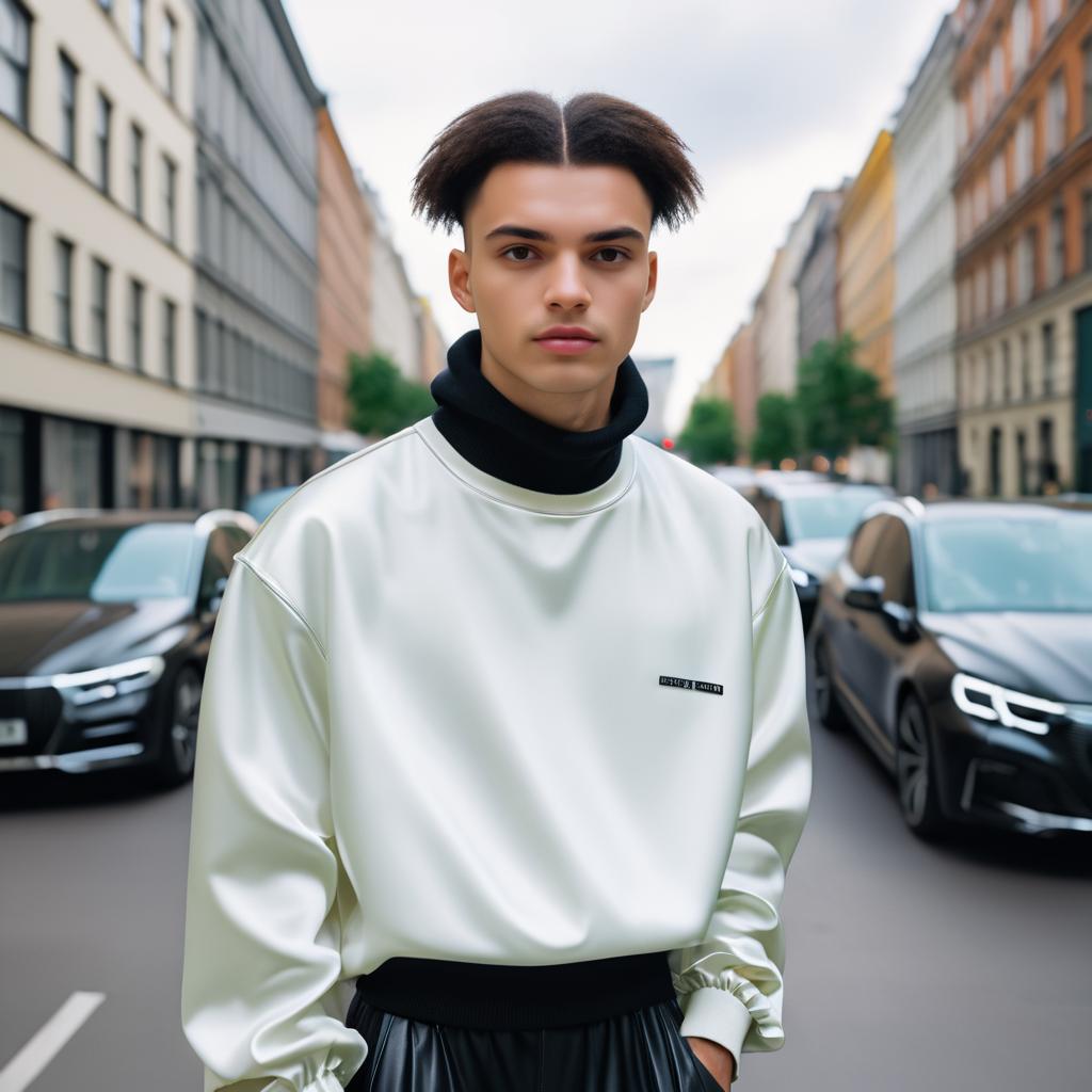 Confident Urban Style in Streetwear Fashion