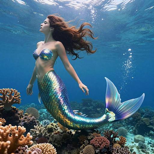 Hyper-Realistic Full Body Mermaid