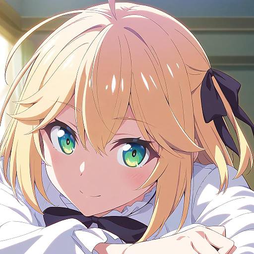 Illustration of Anisphia wynn palettia, tensei oujo to tensai reijou no mahou kakumei in the style of Mikagami sou