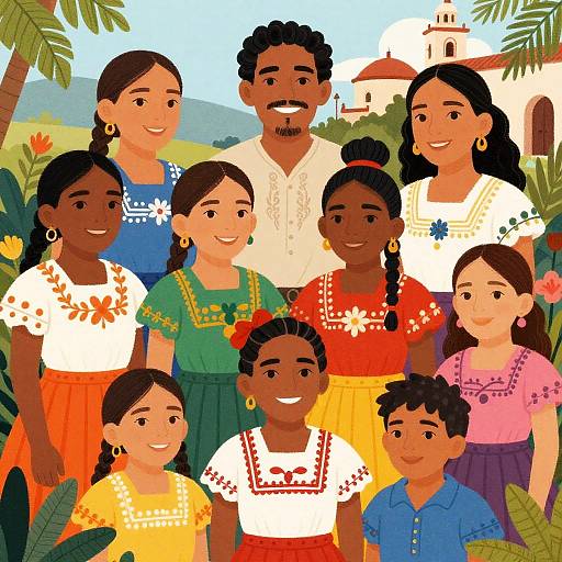 Casta Art: Colonial Mexican Families