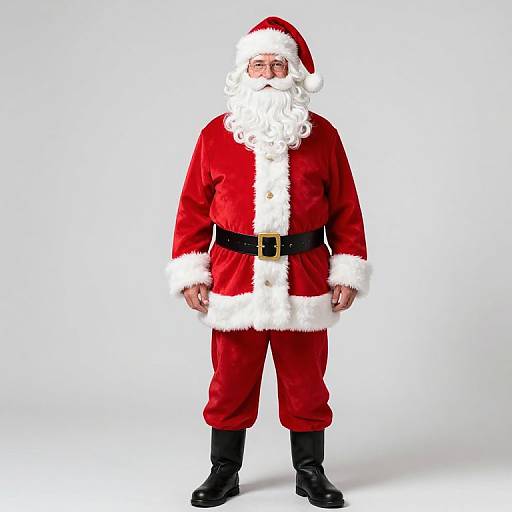 Classic Male Santa Claus Outfit