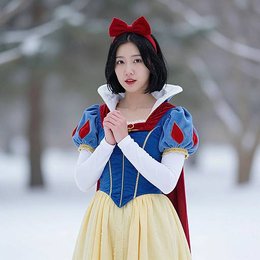 Snow White Woman in Costume