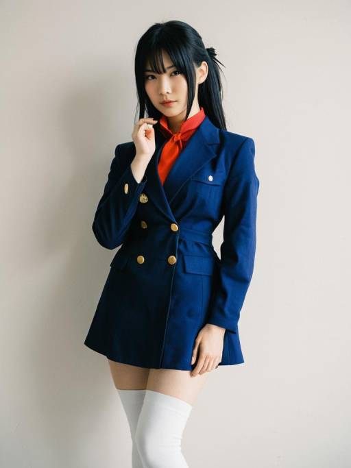 Realistic Misato Katsuragi Cosplay Photo