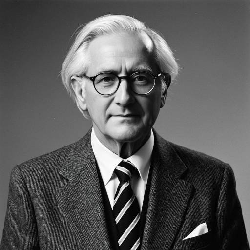 Elegant Elderly Man in Classic Attire