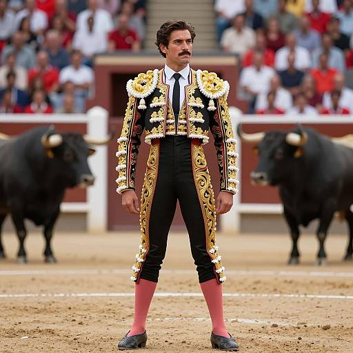 Dynamic Bullfighter in Photorealistic CGI