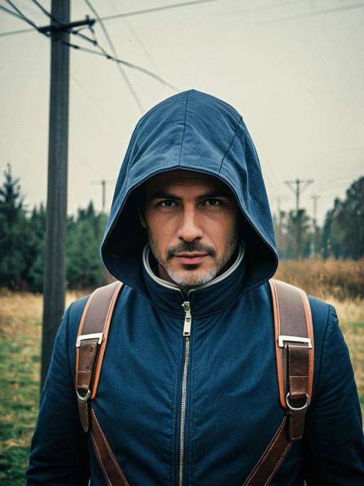 Man in Cid Highwind Cosplay Costume