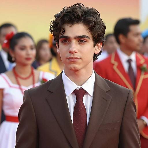 Festive Portrait of a Young Man