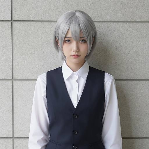 Modern Portrait of a Stylish Woman