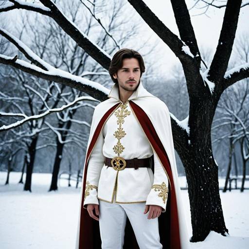 Realistic Snow White Prince Character Design
