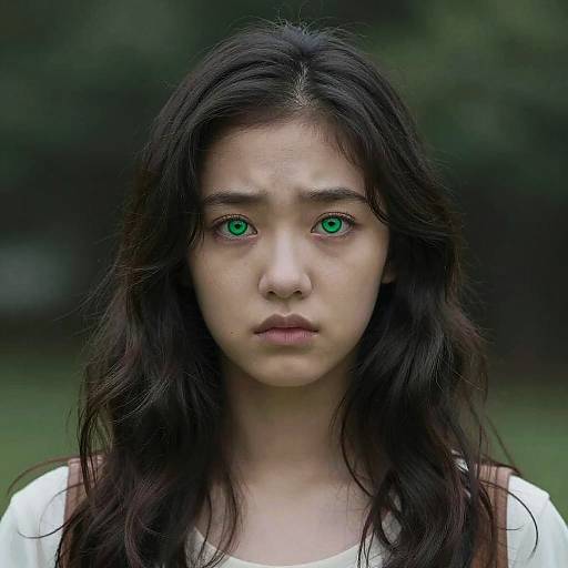 Nervous Girl Portrait in Loish Style