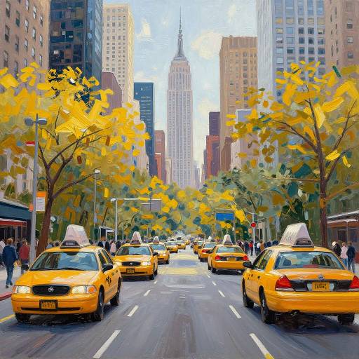 Impressionist NYC Street Scene