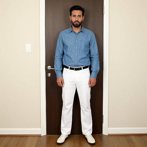 Casual Sexy Male Costume Portrait