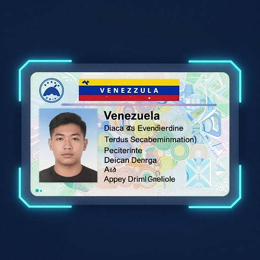 Venezuela Digital Driver License UI