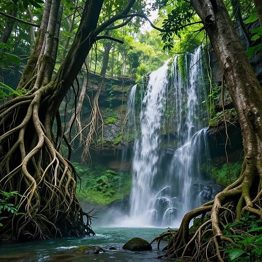 Surreal Inverted Tree Forest