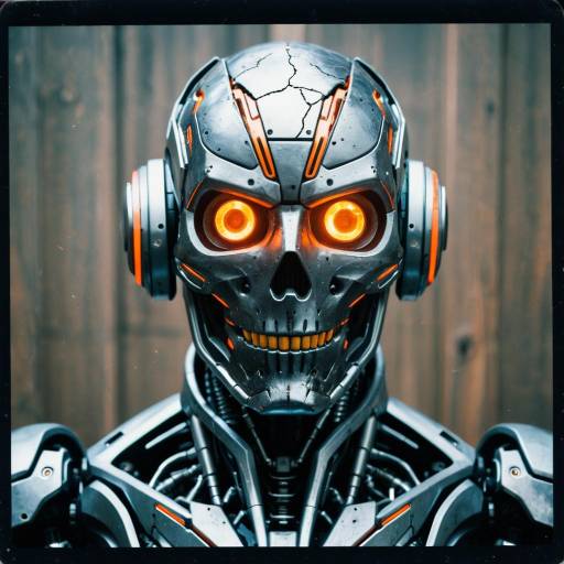 Futuristic Cyborg Cosplay Concept Art