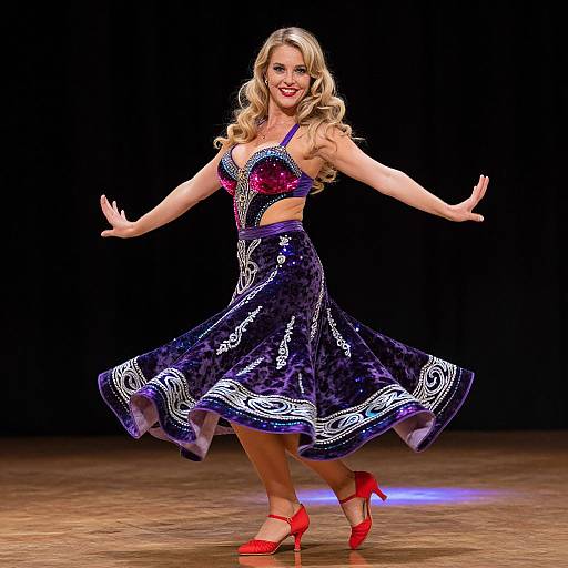 Glamorous Swing Dance Queen
