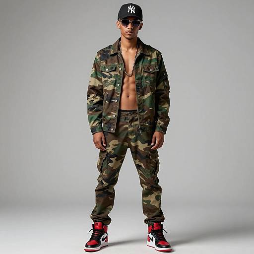 Stylish Urban Pimp Outfit Photo