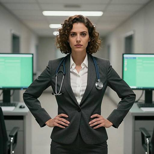 Portrait of a Confident Professional Woman