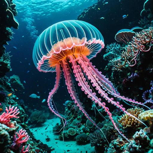 Robotic Jellyfish in Deep Ocean Trench