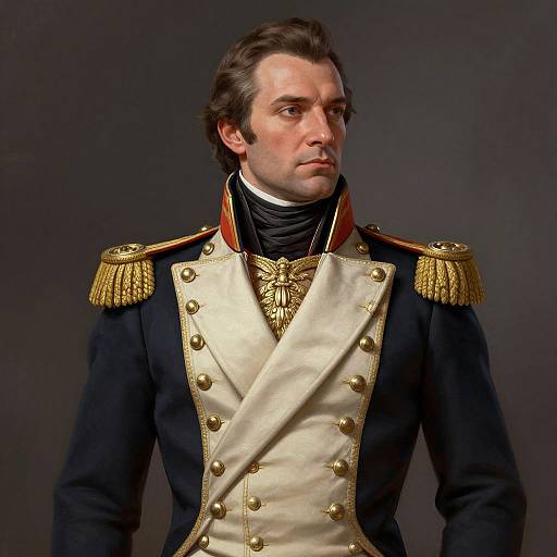 19th Century Naval Officer Portrait