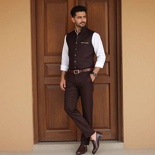 Stylish Male in Zeenat Aman Costume