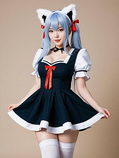 Lifestyle costume photo of Hammann (azur lane). Cosplay clothes