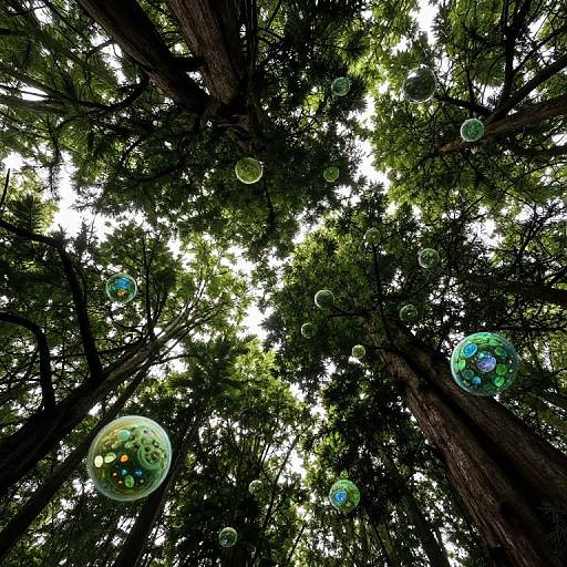 Upside-Down Trees with Tiny Universes
