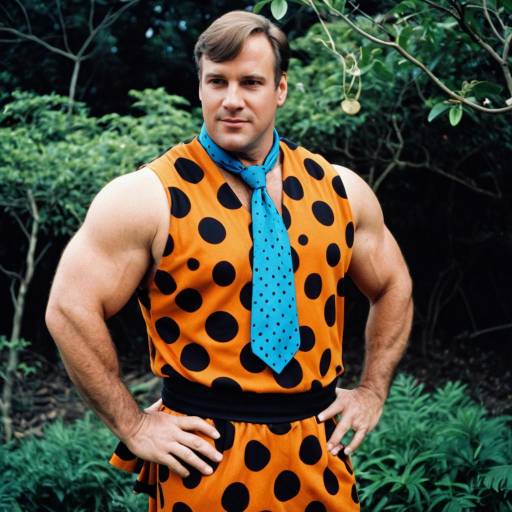 Fred Flintstone Cosplay Outfit for Men