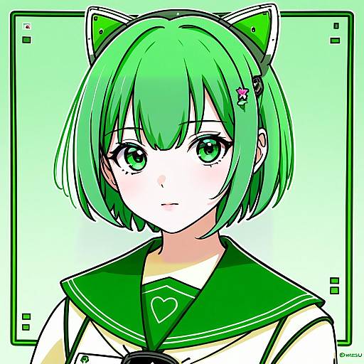 Illustration of Multi (to heart), to heart (series) in the style of Chaesu