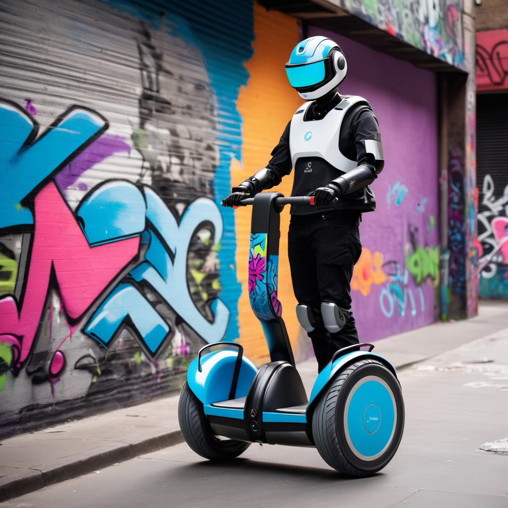 Robotic Artist and Graffiti Segway